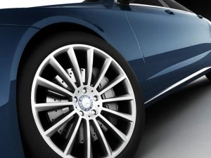 mercedes sclass 2014 amg package 3D Model