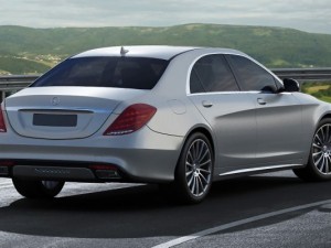 mercedes sclass 2014 amg package 3D मॉडल