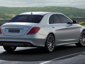 mercedes sclass 2014 amg package 3D Model