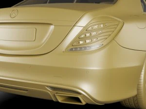 mercedes sclass 2014 amg package 3D Model