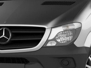 3d models mercedes sprinter 2014 high roof 3D Model