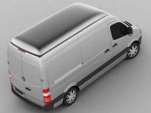 3d models mercedes sprinter 2014 high roof 3D Model