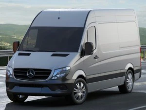 3d models mercedes sprinter 2014 high roof 3D Model