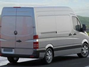 3d models mercedes sprinter 2014 high roof 3D Model
