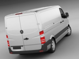 3d models mercedes sprinter my 2014 standard 3D 模型