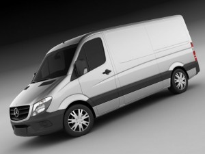 3d models mercedes sprinter my 2014 standard 3D 模型