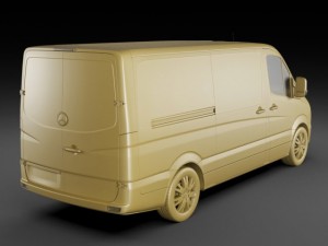 3d models mercedes sprinter my 2014 standard 3D 模型