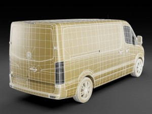 3d models mercedes sprinter my 2014 standard 3D 模型