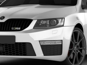 skoda octavia rs sedan 2014 3D Model