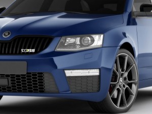 skoda octavia combi rs Model 3D