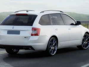 skoda octavia combi rs Model 3D