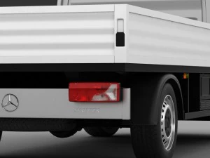 mercedes sprinter 2013 pickup 3D Model