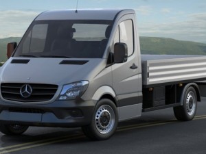 mercedes sprinter 2013 pickup 3D Model