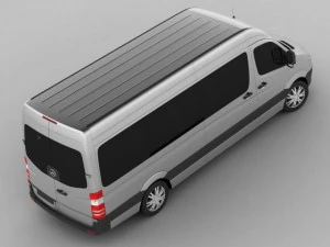 mercedes sprinter 2013 minibus 3D Model