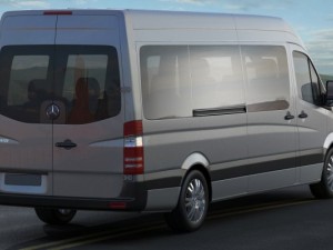 mercedes sprinter 2013 minibus Modelo 3D