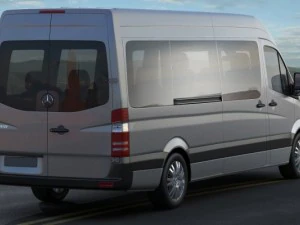mercedes sprinter 2013 minibus 3D Model