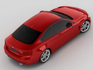 b m w 4 coupe f32 my2014 3D Model