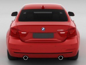 b m w 4 coupe f32 my2014 3D Model