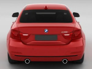 b m w 4 coupe f32 my2014 3D Model