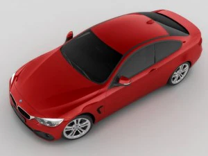 b m w 4 coupe f32 my2014 3D Model