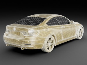 b m w 4 coupe f32 my2014 3D Model