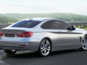b m w 4 coupe f32 my2014 3D Model