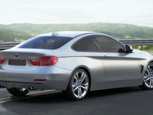 b m w 4 coupe f32 my2014 3D Model