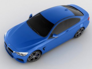 b m w 4 f32 coupe m package 3D Model