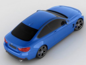 b m w 4 f32 coupe m package 3D Model