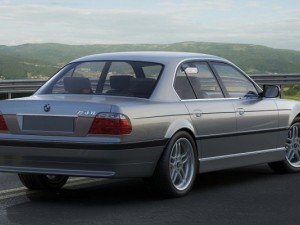 b m w 7 e38 1994 2001 Model 3D