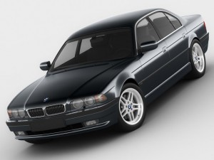 b m w 7 e38 1994 2001 Model 3D
