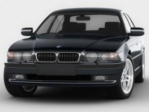 b m w 7 e38 1994 2001 Model 3D