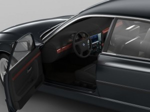 b m w 7 e38 1994 2001 Model 3D
