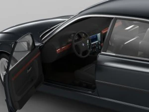 b m w 7 e38 1994 2001 3D Model