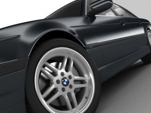b m w 7 e38 1994 2001 Model 3D