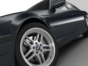 b m w 7 e38 1994 2001 3D Model