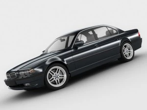 b m w 7 e38 1994 2001 3D Model