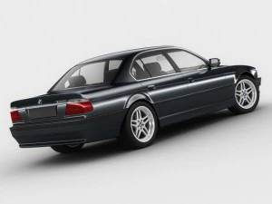 b m w 7 e38 1994 2001 3D Model