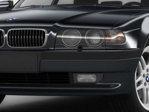 b m w 7 e38 1994 2001 Model 3D