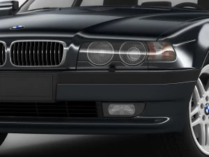 b m w 7 e38 1994 2001 3D Model