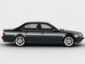 b m w 7 e38 1994 2001 Model 3D