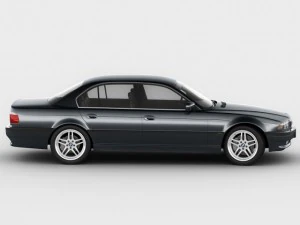 b m w 7 e38 1994 2001 3D Model