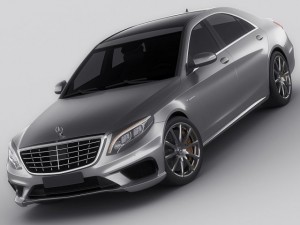 mercedes s63 amg my2014 3D Model