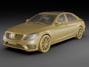 mercedes s63 amg my2014 Modelo 3D