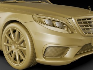 mercedes s63 amg my2014 Modelo 3D