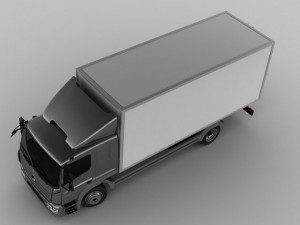 mercedes atego long 2014 3D Model