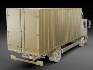 mercedes atego long 2014 3D Model