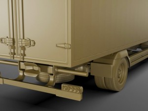 mercedes atego long 2014 3D Model