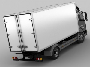 mercedes atego 2014 short 3D Model