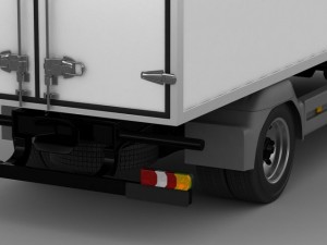 mercedes atego 2014 short 3D Model